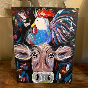 Moove Over Chick PAINTING